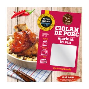 Ciolan de porc Facos marinat in vin, +/- 1 kg