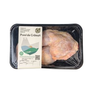 Pulpe intregi de pui cu spate Puiul de Craiesti, +/- 700 g