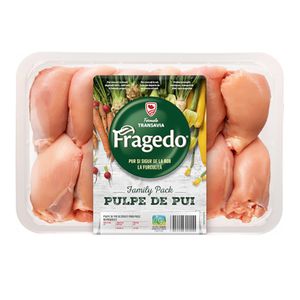 Pulpa de pui dezosata fara piele Fragedo, caserola, +/- 1.4 kg