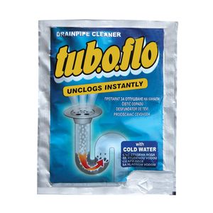 Solutie pentru desfundat tevi Tuboflo, 60 g