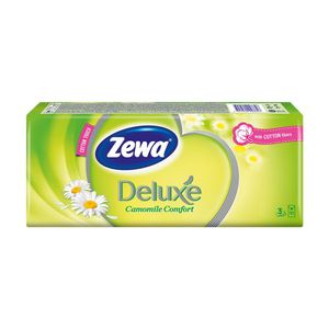 Servetele nazale Zewa Deluxe Camomile, 3 straturi, 10 pachete