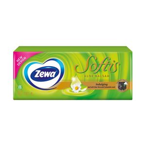 Servetele nazale Zewa Softis Aloe Balsam, 4 straturi, 10 pachete