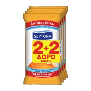 Servetele umede antibacteriene Septona, 4 pachete