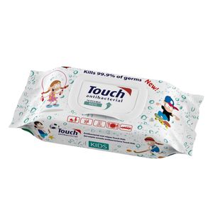 Servetele antibacteriene Touch, pentru copii, 70 bucati