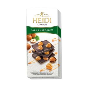 Ciocolata cu alune Heidi grandor, 100 g