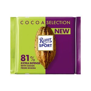 Ciocolata Ritter Sport, 81% cacao, 100 g