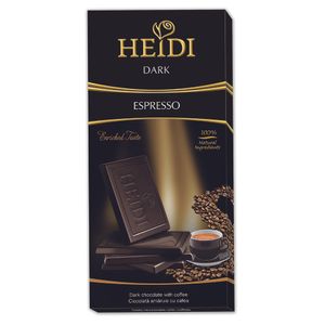 Ciocolata neagra Heidi Dark Espresso, 80 g