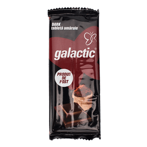 Ciocolata amaruie Galactic, 90 g