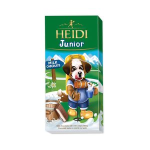 Ciocolata cu lapte si crema de lapte Heidi, 90 g