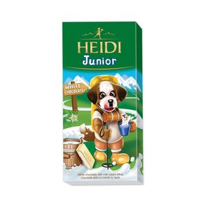 Ciocolata alba cu crema de lapte Heidi, 90 g