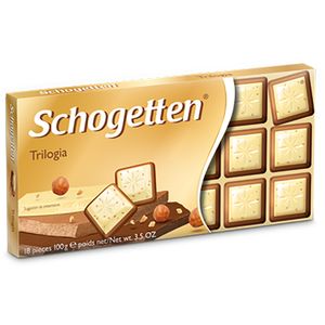 Ciocolata Ludwig Schogetten Trilogia, 100 g