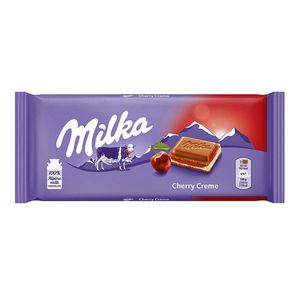 Ciocolata cu crema de visine Milka, 100 g