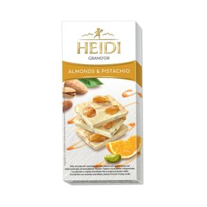 Ciocolata Heidi Grand'Or Almonds & Pistachio, 100 g