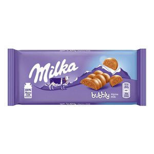 Ciocolata aerata cu lapte Milka, 90 g