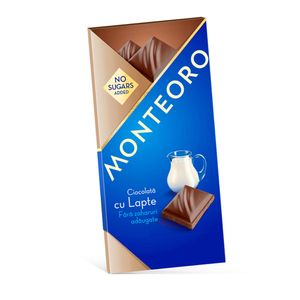 Ciocolata cu lapte Monteoro, 90 g
