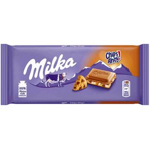 Ciocolata cu biscuiti Milka Chips Ahoy, 100 g