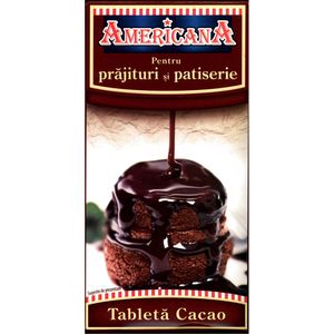 Ciocolata menaj Americana, 100 g