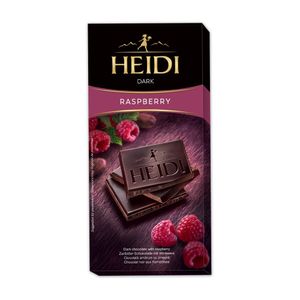 Ciocolata neagra Heidi Dark Raspberry, 80 g