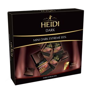 Ciocolata Heidi Dark mini 85%, 180 g