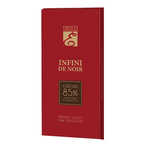Ciocolata neagra 85% Emoti, 100 g