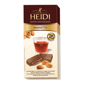 Ciocolata Heidi Creamy amaretto, 90 g