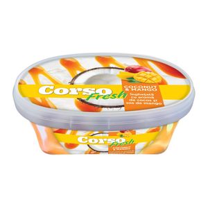 Inghetata cu aroma de cocos si mango Corso, 900 ml