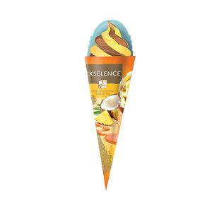 Inghetata la cornet cu ananas si cocos Ekselence, 220 ml