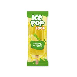 Inghetata pe bat cu lamaie si menta Ice Pop Cool, 65 g