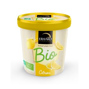 Inghetata cu aroma de lamaie BIO Erhard, 500 ml