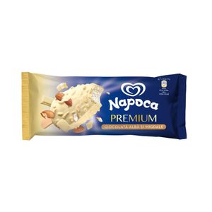 Inghetata cu ciocolata alba si migdale Napoca, 130 ml