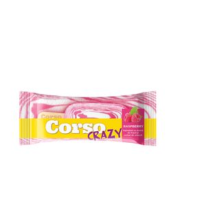 Inghetata cu aroma de frisca si sorbet de zmeura Corso, 100 ml