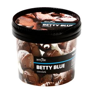 Inghetata de ciocolata Betty Ice cu bucati de ciocolata, 200 ml