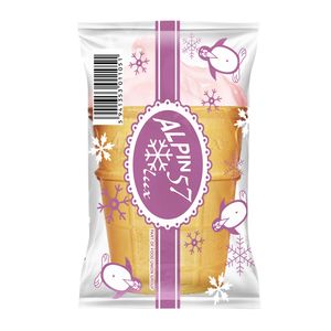 Inghetata la vafa Alpin cu aroma de fructe de padure, 100 ml