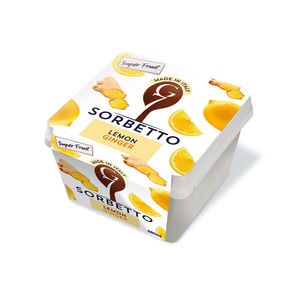 Inghetata cu sorbet de lamaie si ghimbir G7, 480 ml