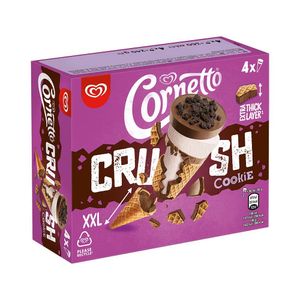 Inghetata Cornetto Multipack Crush, 4 x 90 ml