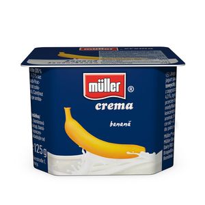 Iaurt crema Muller, diverse arome, 125 g