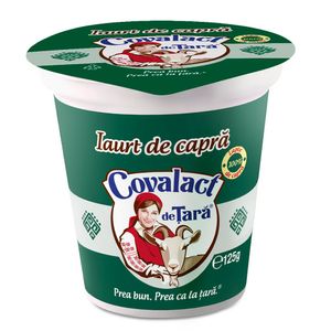 Iaurt cu lapte de capra Covalact, 4% grasime, 125 g