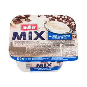 Iaurt cu bilute de ciocolata Muller, 150 g