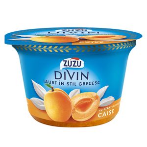 Iaurt cu caise ZuZu Divin, 1.6% grasime, 150 g