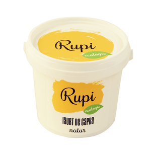 Iaurt natur ECO Rupi, din lapte de capra, 175 g