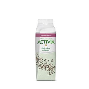 Iaurt de baut Activia, cu seminte de chia, 250 g