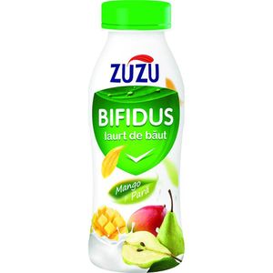 Iaurt de baut ZuZu Bifidus, cu mango si para, 320 g