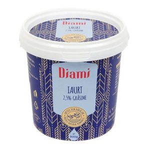 Iaurt Diami, 2.5% grasime, 900 g