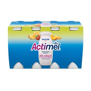 Iaurt de baut Actimel, cu multifructe, 8 x 100 g