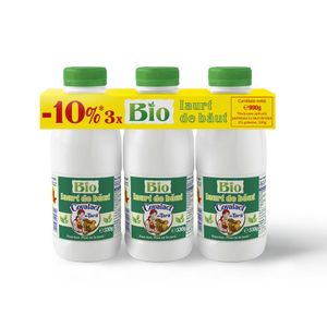 Iaurt de baut ECO Covalact 2% grasime, 3 x 330 g