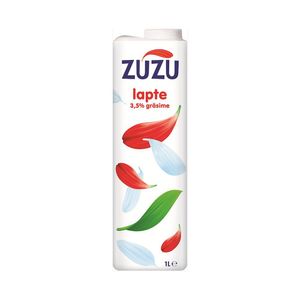 Lapte de consum integral ZuZu, 3.5% grasime, 1 l