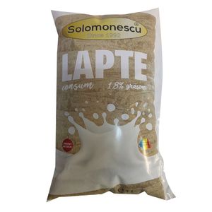 Lapte de consum semidegresat Solomonescu, 1.8% grasime, 1 l