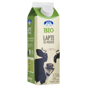 Lapte de vaca BIO Monor, 3.5% grasime, 1 l