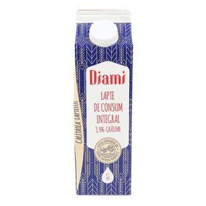 Lapte de consum integral Diami, 3.5% grasime, 1 l