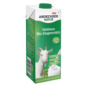 Lapte de capra UHT ECO Andechser Natur, 3% grasime, 1 l